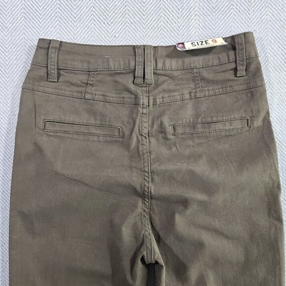 Cello Jeans Size 9 Green Women's Classic Straight Leg Stretch New with Tags - Picture 9 of 16